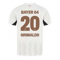 Dres Bayer Leverkusen Alejandro Grimaldo #20 Preč 2024-25 Krátky Rukáv